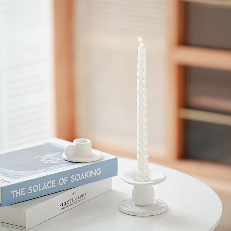 Original Ceramic Candle Holder Photo Props Ins Nordic Hotel Homestay Living Room Home Decoration Ornaments