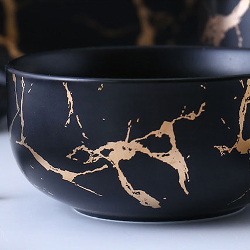 Popular Wedding Tableware Sets nordic plate Plate Bowl Cup Ceramic Dinner Set Dinnerware