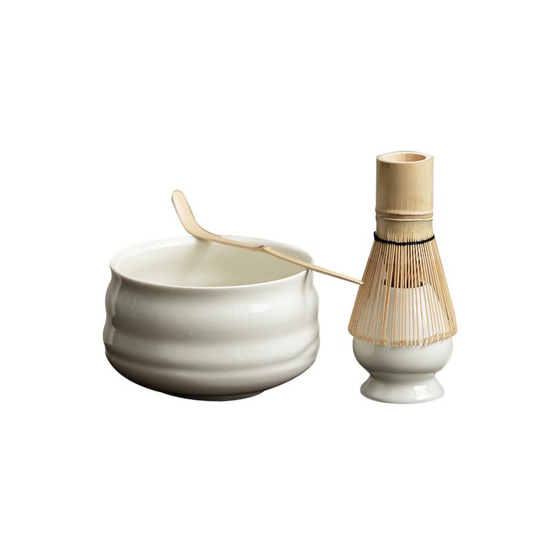 Japanese Matcha Set Ceramic Matcha Bowl Tea Ceremony Brush Tachibana Scoop Momochi Tachibana Song Dynasty Tea Tools