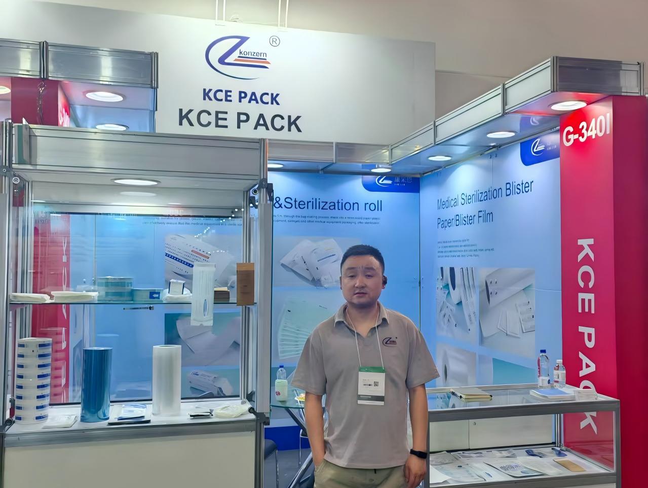 Über Berge und Meere hinweg eine gesunde Zukunft aufbauen: Anhui Konzern Package Material Co., Ltd. präsentiert sich erstmals auf der HOSPITALAR Brasilien