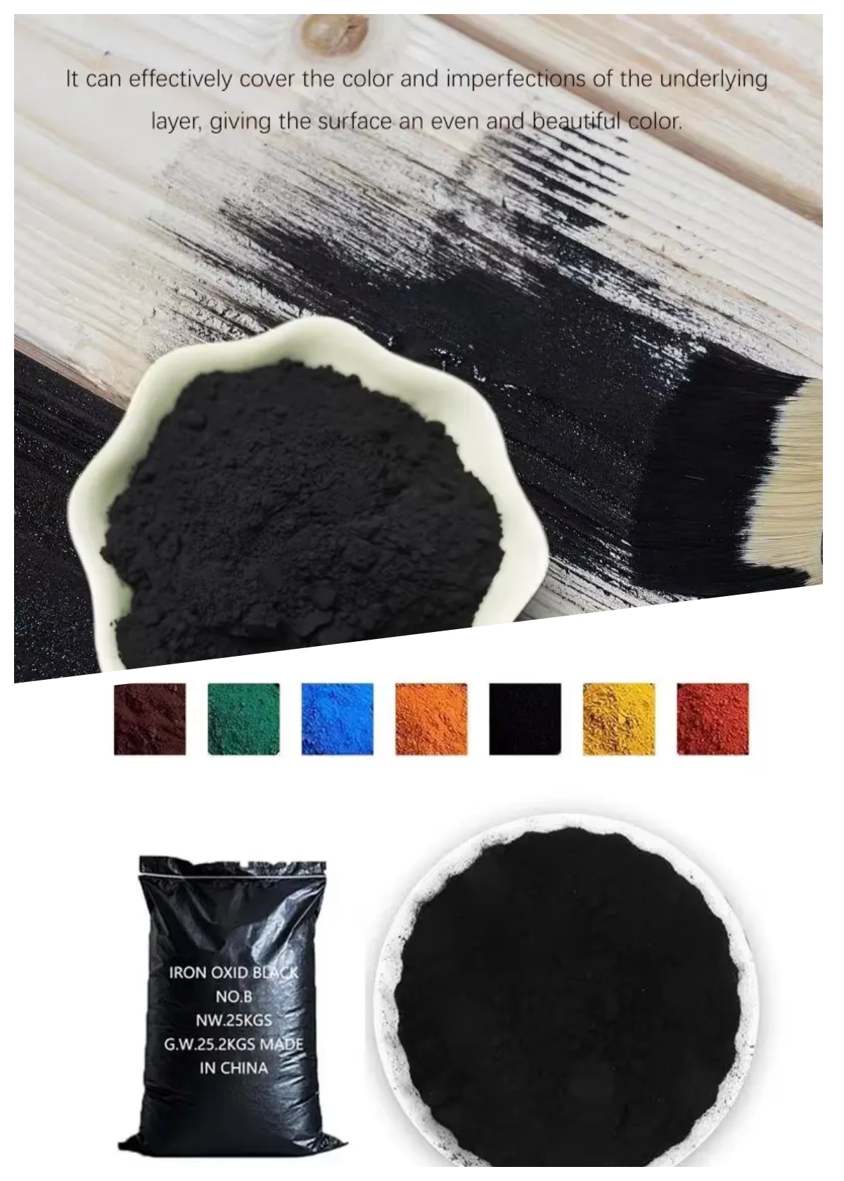 How to Source Iron Oxide Black 722 from China Factory