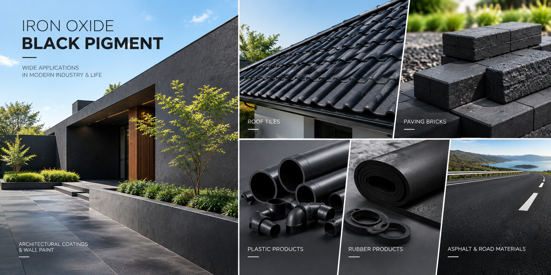 Can Iron Oxide Black be used in concrete?