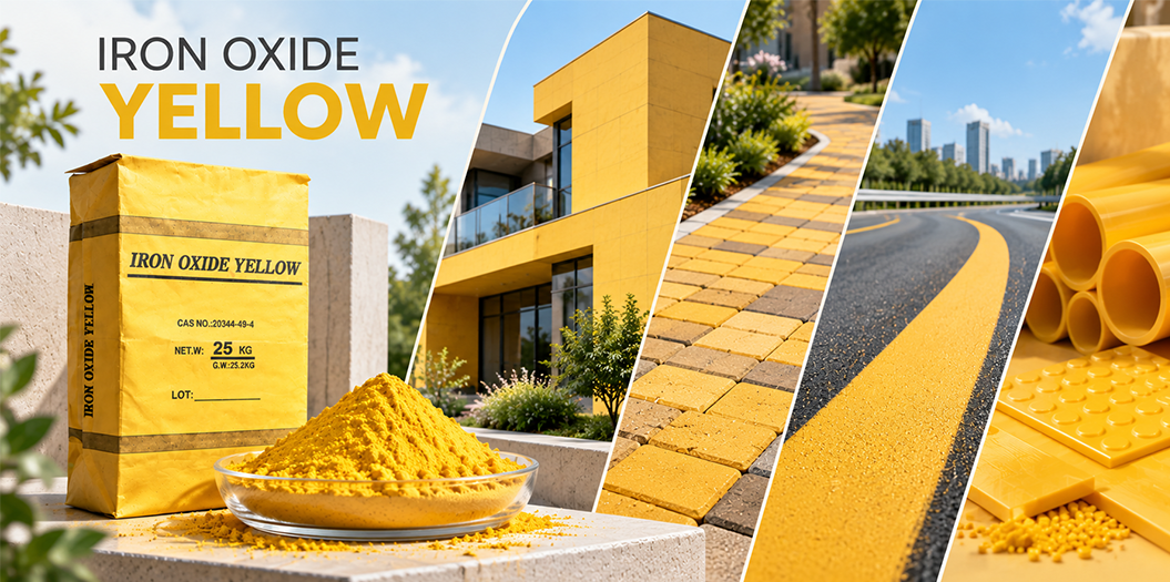 high quality iron oxide yellow pigment for concrete coatings  plastics-9