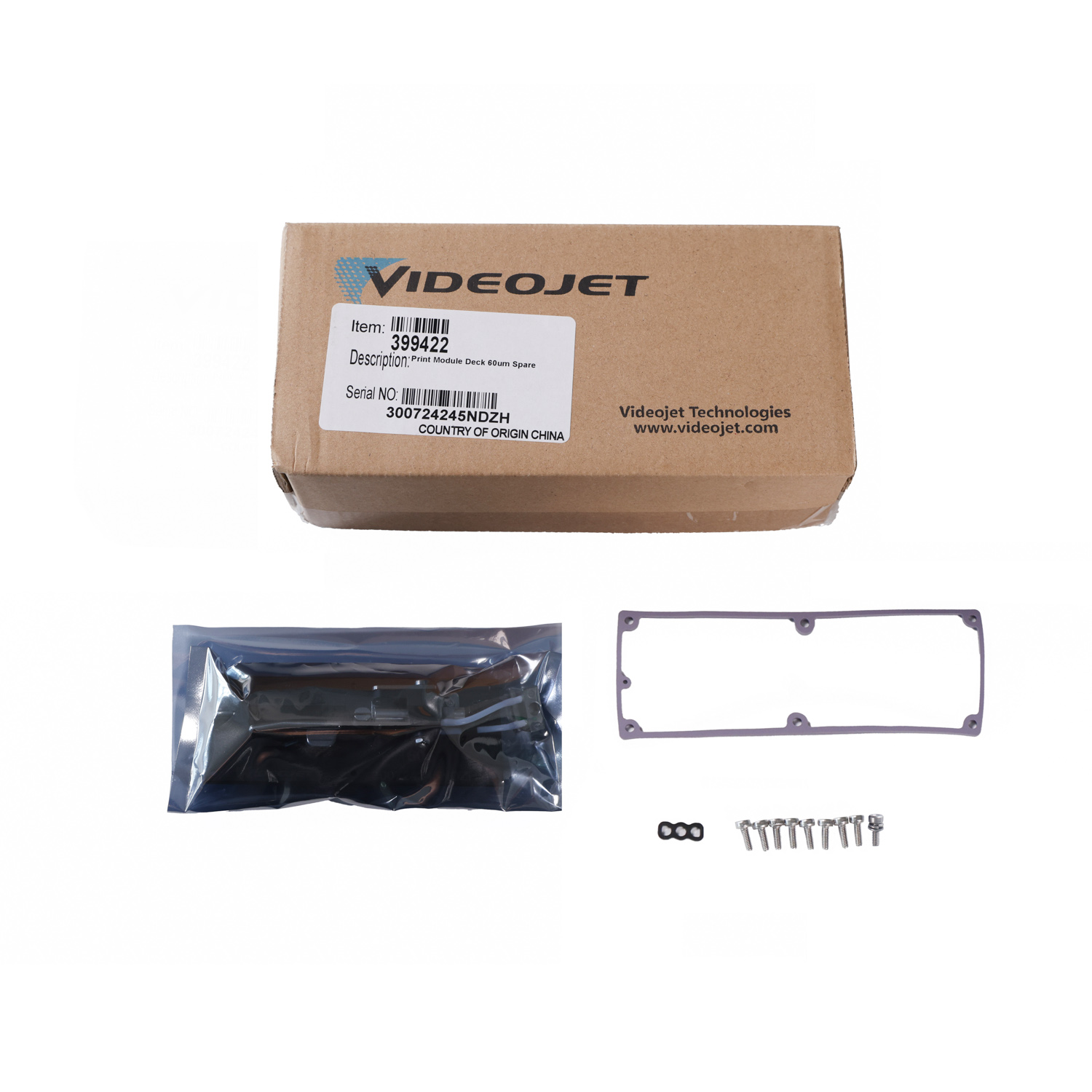 Videojet Druckmodulplatte 399422