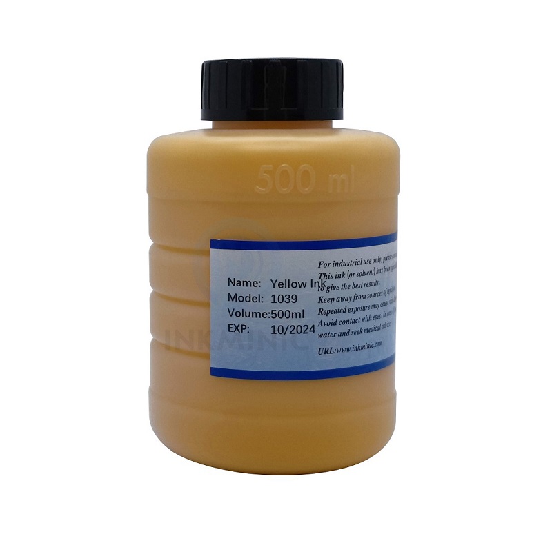 Linx SPFA91039 Inkjet Printer Compatible Dedicated Yellow Ink 