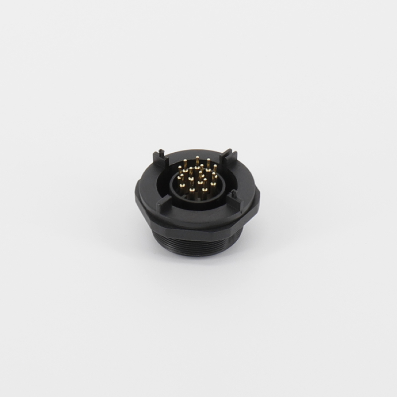 Soket Domino A+ IP68 (Jenis Papan Pembesih Plug Betina 12-pin) SEN0496
