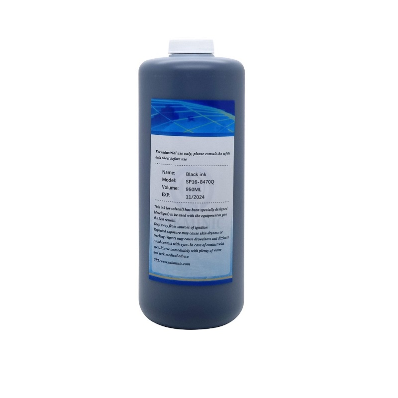 Ink SP16-8470Q Black Continuous Inkjet Cleaner W912-Q 950ml  For Videojet 