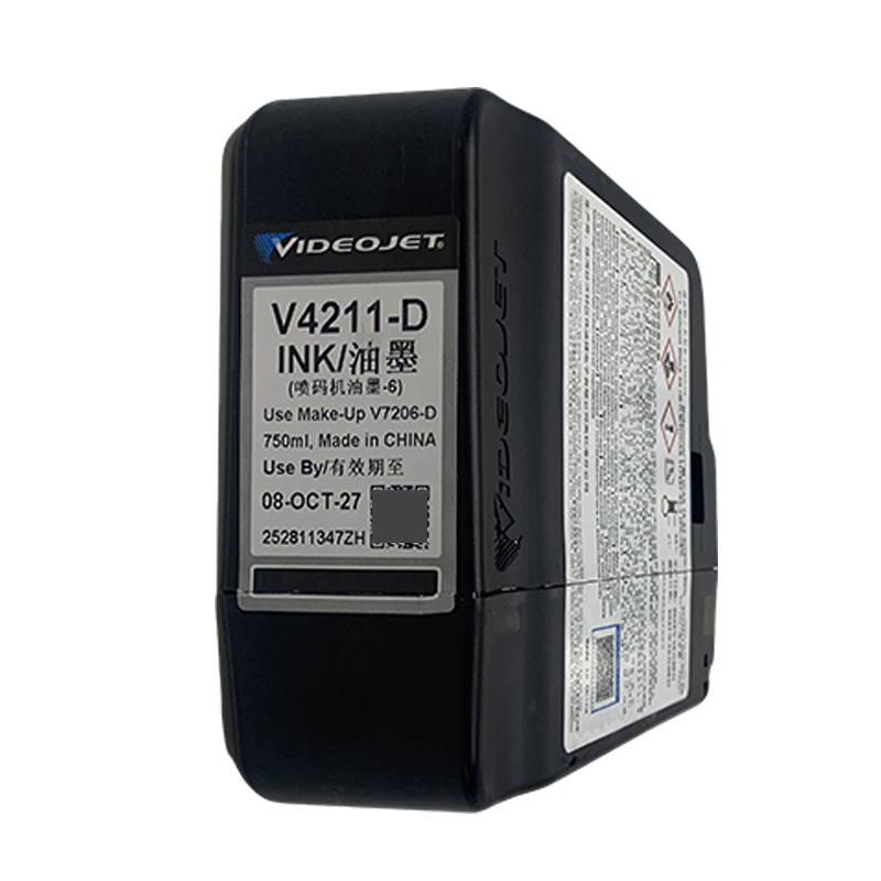 Tinta Original Videojet V4211-D Negra 750 ml