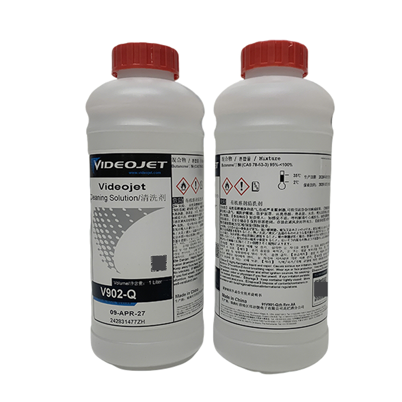 Oryginalny środek czyszczący do ciągłego drukarki atramentowej Videojet V902-Q 950 ml