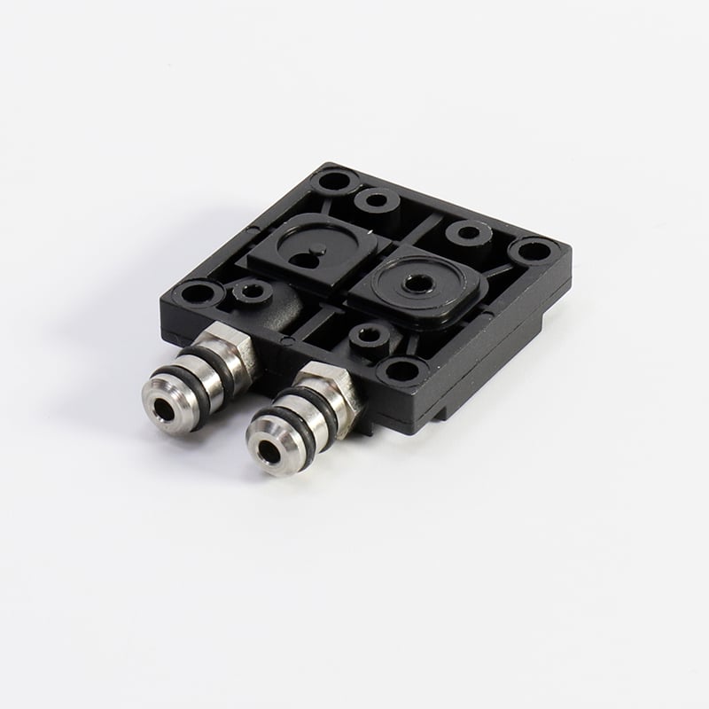 Wiedenbach RECYCLING DIAPHRAGM PUMP INTERFACE PLATE ASSEMBLY WDB-HMN0406