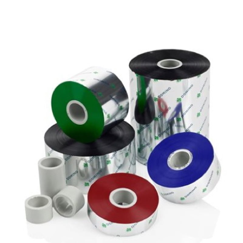 Domino thermal transfer ribbon M100104 M-SERIES RIBBON W3 BLACK 80MM BY 450M (BOX OF 10)