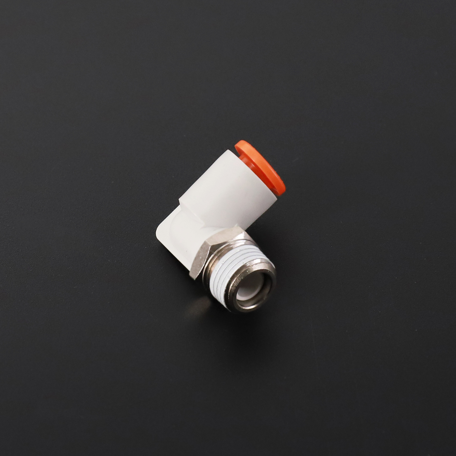 Acoplamiento Videojet, tubo, codo macho, 1/4 pulgadas de diámetro exterior VB209183