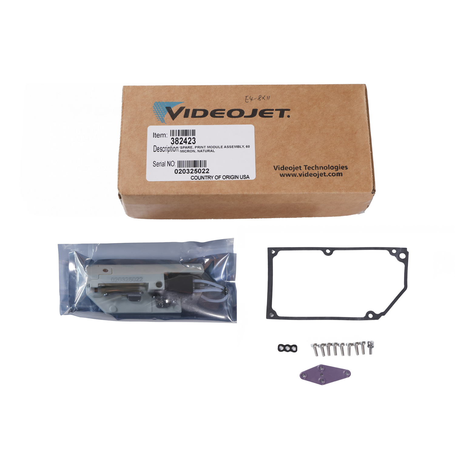 Videojet プリントモジュールアセンブリ 382423