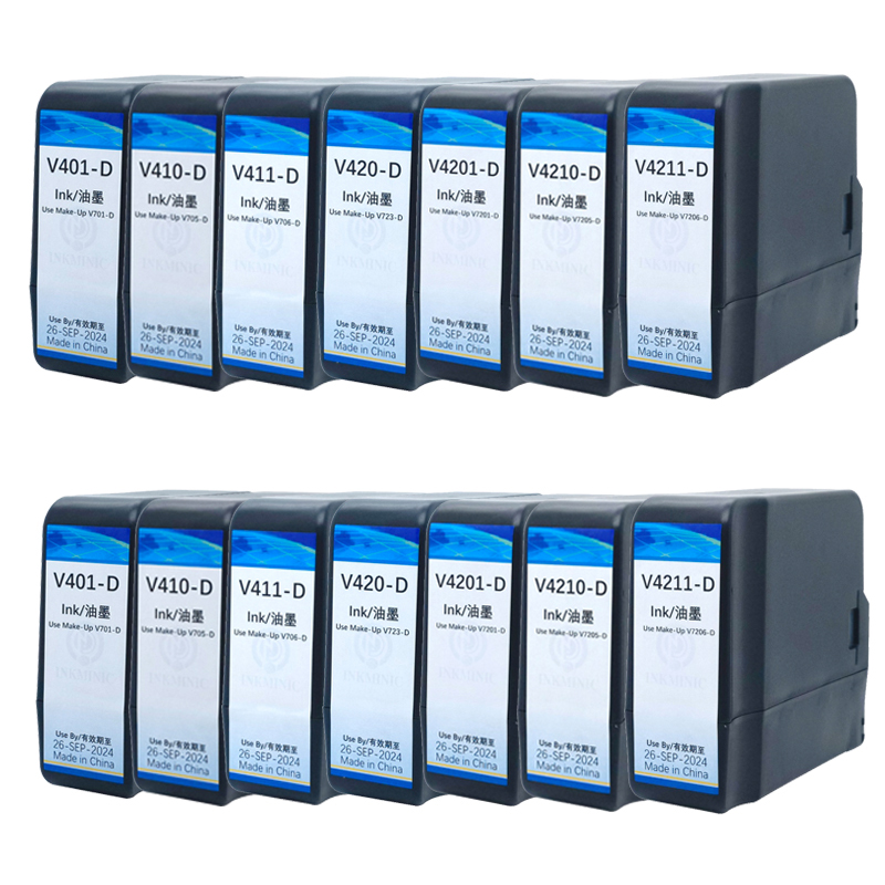 Ink  For VideojetV401-D V401A-D V410-D V410A-D V411-D V411A-D V420-D  V4201-D V4210-D V4211-D V4220-D