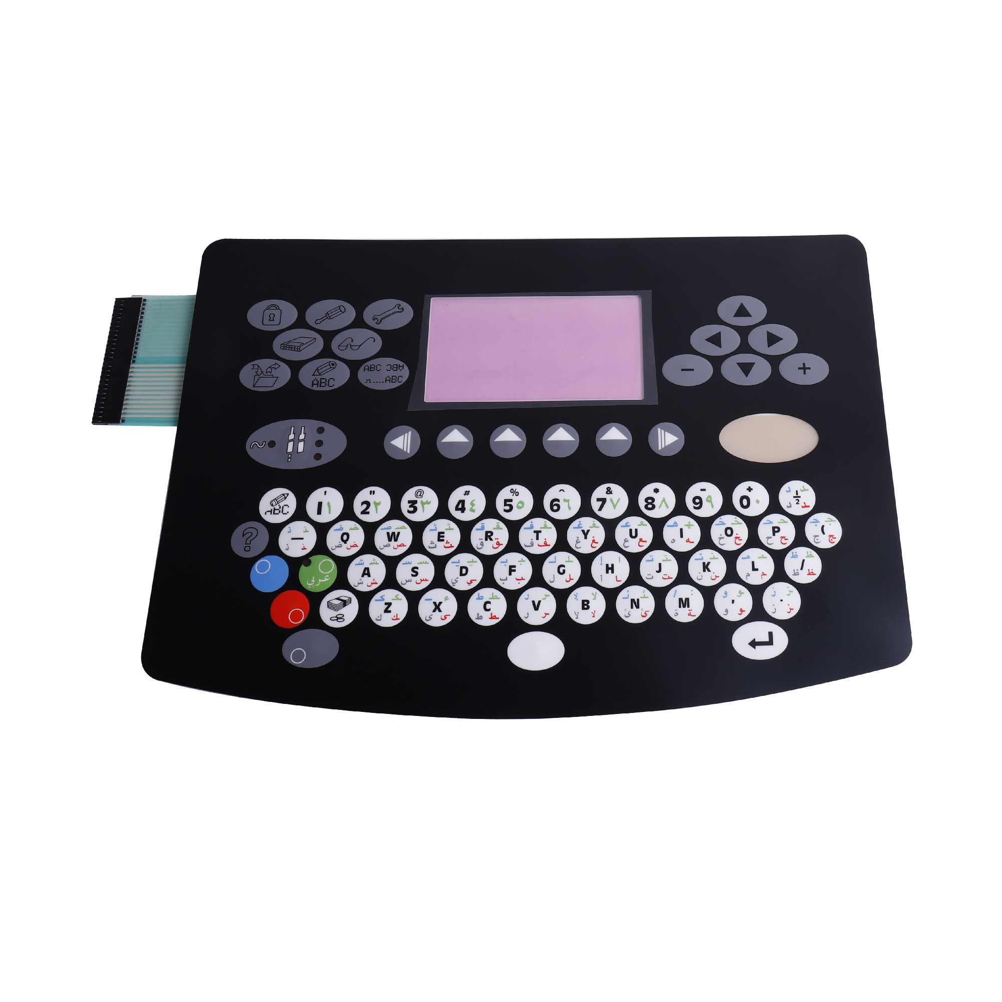 Domimo MEMBRANE KEYBOARD ASSY（ARABIC）SEN0431 DB37581