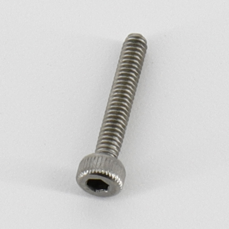 Tornillo de cabeza plana con ranura, acero inoxidable, M2×12 DB04203