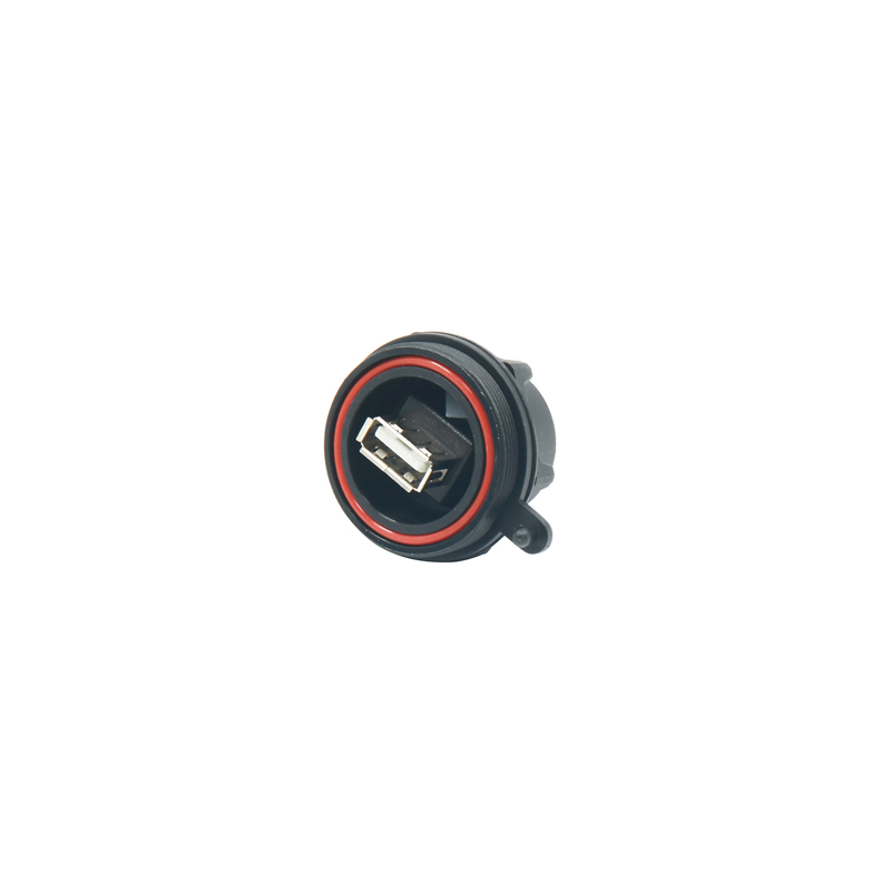Adaptador USB a puerto de impresión Domino, conector y zócalo (IP68) SEN1929