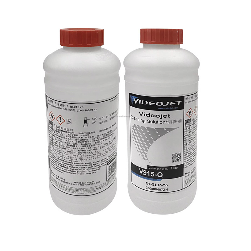 Limpiador Original para Impresoras de Chorro de Tinta Continuo Videojet V915-Q 950 ml