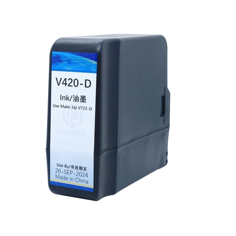 Compatible Ink V420-D Black 750ml  For Videojet 