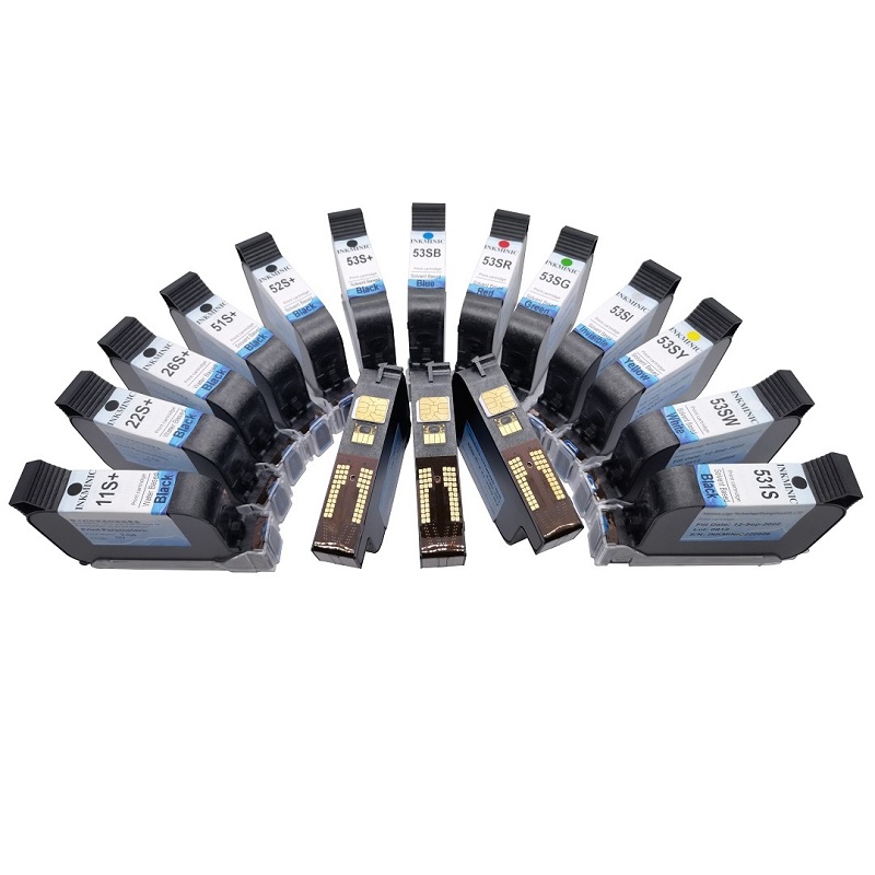 Sojet ink cartridge 11S+ 11SR 11SB 21S 22S 26S 51S+ 52S+ 53S+ 52SB 53SG 53SI 52SR 53SW 53SY 531S 532S
