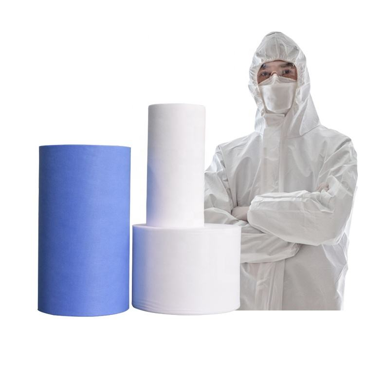 SMS / SMMS Nonwoven Fabric Roll for Medical and Protective Applications