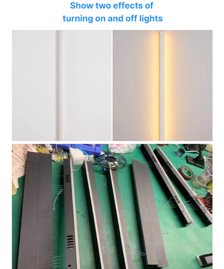diy rectangle aluminium led wall light-0