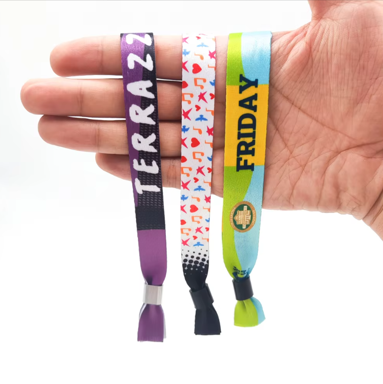 Why are wristbands widely used in event management?