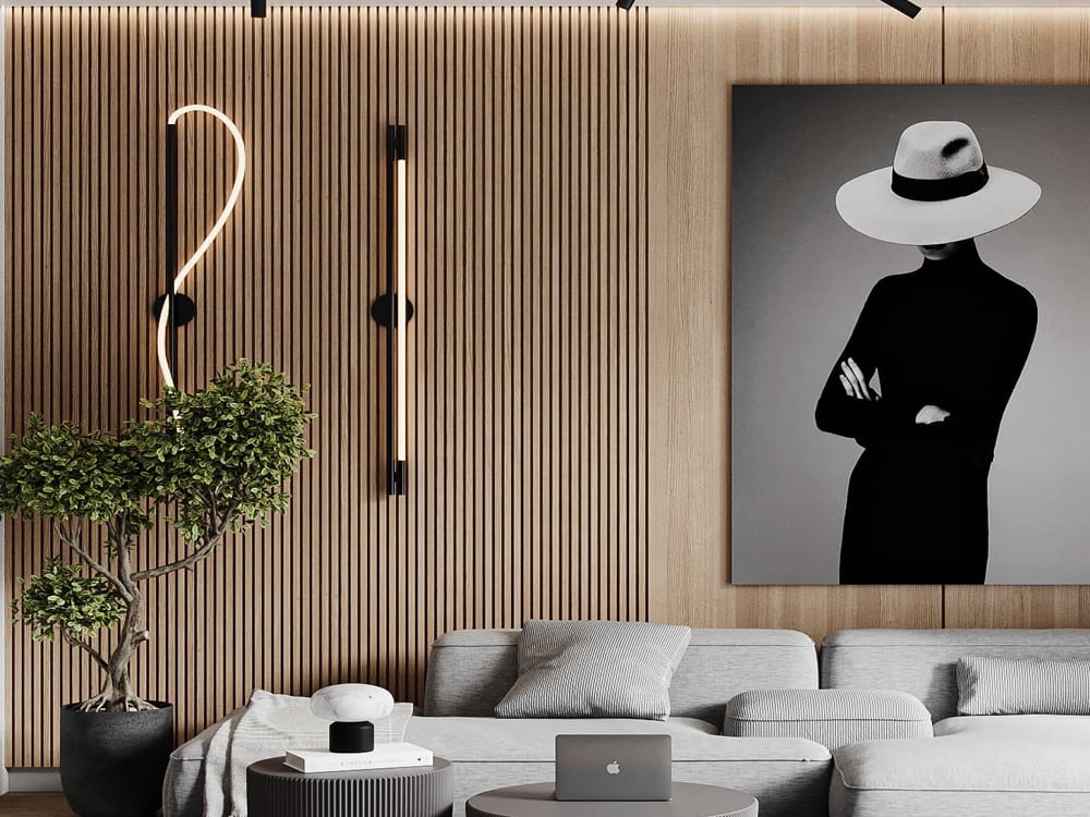 Slat Wall Panel YZSW-022           