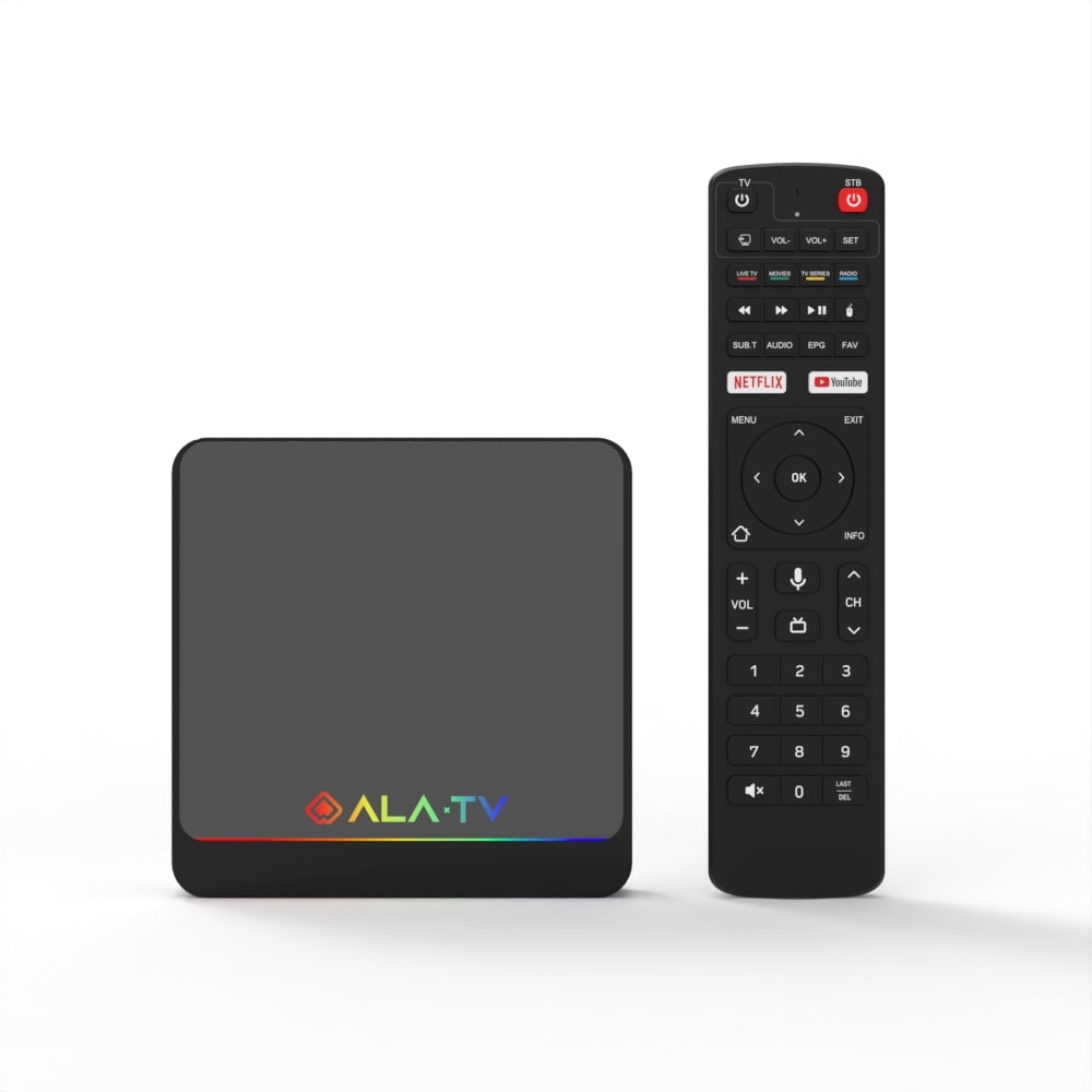 Elebao ALATV X3 Pro Android TV Box S905X4 8k 4GB 64GB 2.4/5G WiFi 4K IPTV Stalker M3U Xtream m3u Android TV Box