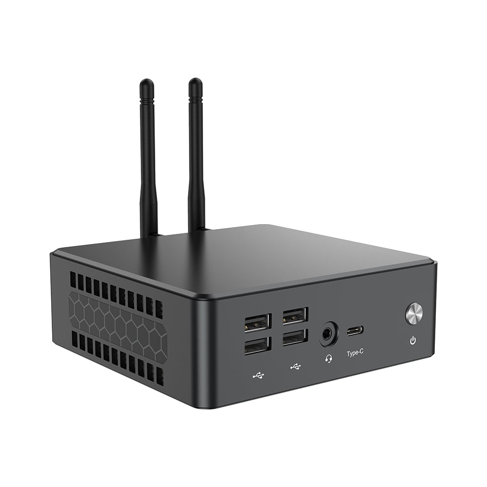 ELEBAO MPI12 Mini PC Core I7 I3 I5 Win 10 11 Linux DDR4 16GB M.2 SDD 512GB Gaming Computer Desktop Gaming Mini PC