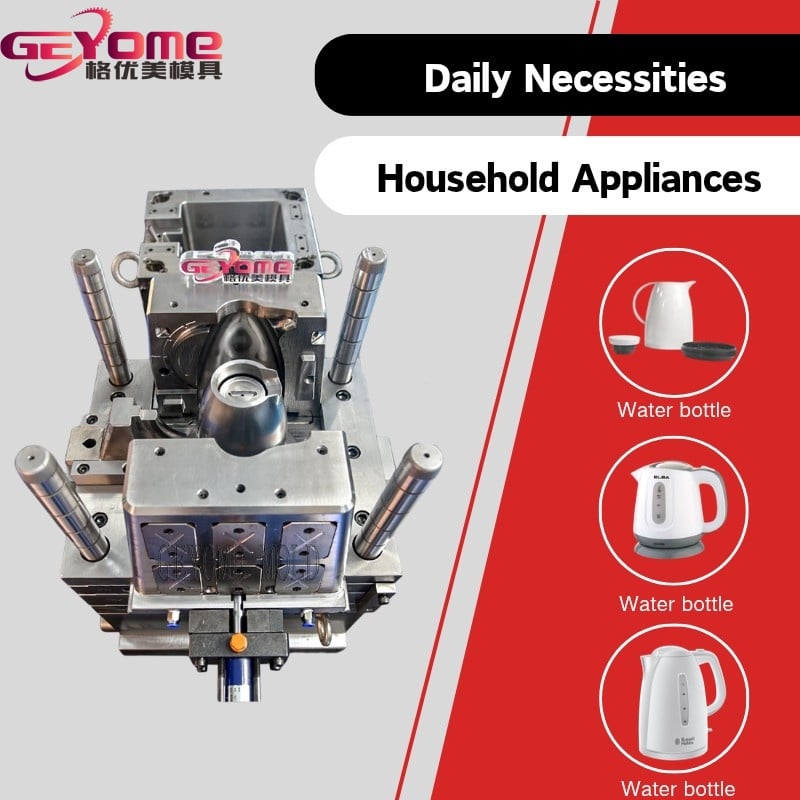 Injection Mould Factory Customized High Quality Transparent Kettle Mould for Household Use High Speed CNC Plastic