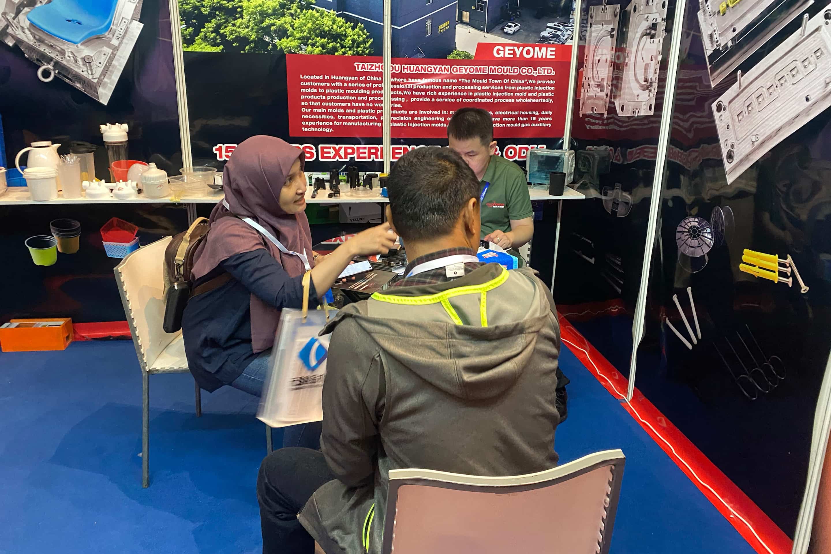 GEYOME Mould at Indonesia International Plastics & Rubber Exhibition: Forging a New Chapter in Sino-Indonesian Mould Manufacturing Cooperation