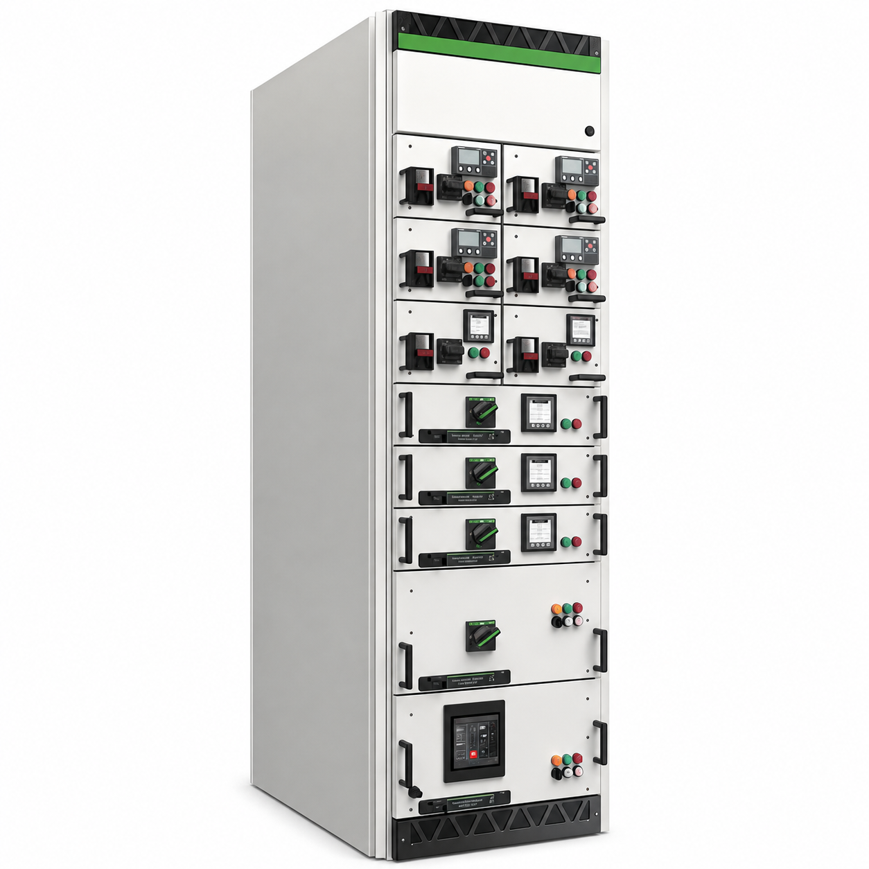 M-Blokset Drawout Low Voltage Switchgear Cabinet — 380V, Up to 2500A, 73.5kA Peak