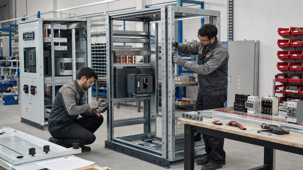 Cost-Effective Low Voltage Switchgear for Iraq: Compatible with Blokset, Okken & 8PT | Local Assembly Options