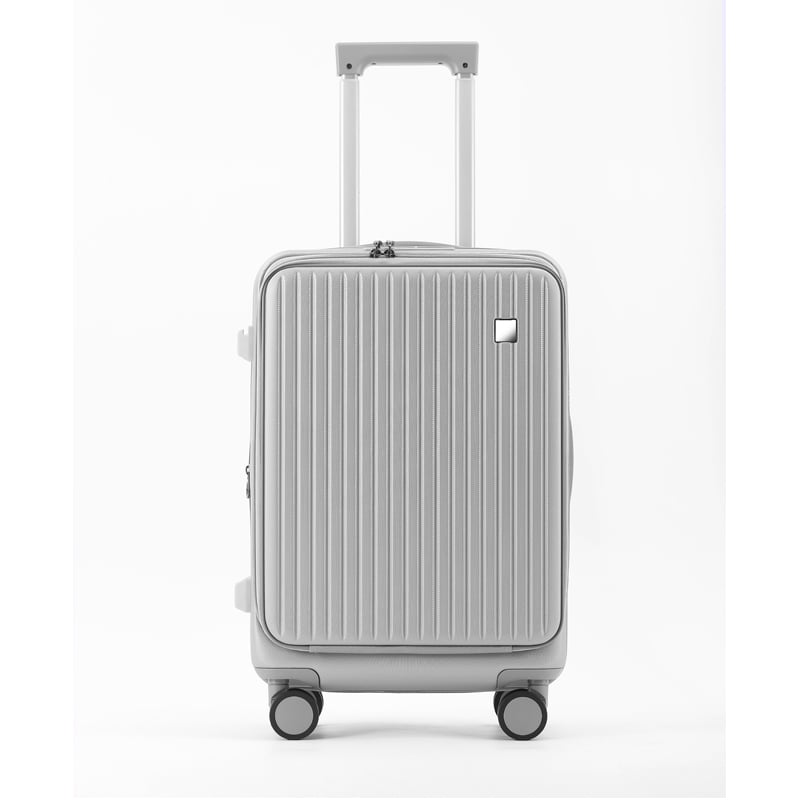 3-Piece Premium Men’s Trolley Luggage Set | Durable Modern-Style Carry-Ons with Front Zipper & Spinner Wheels