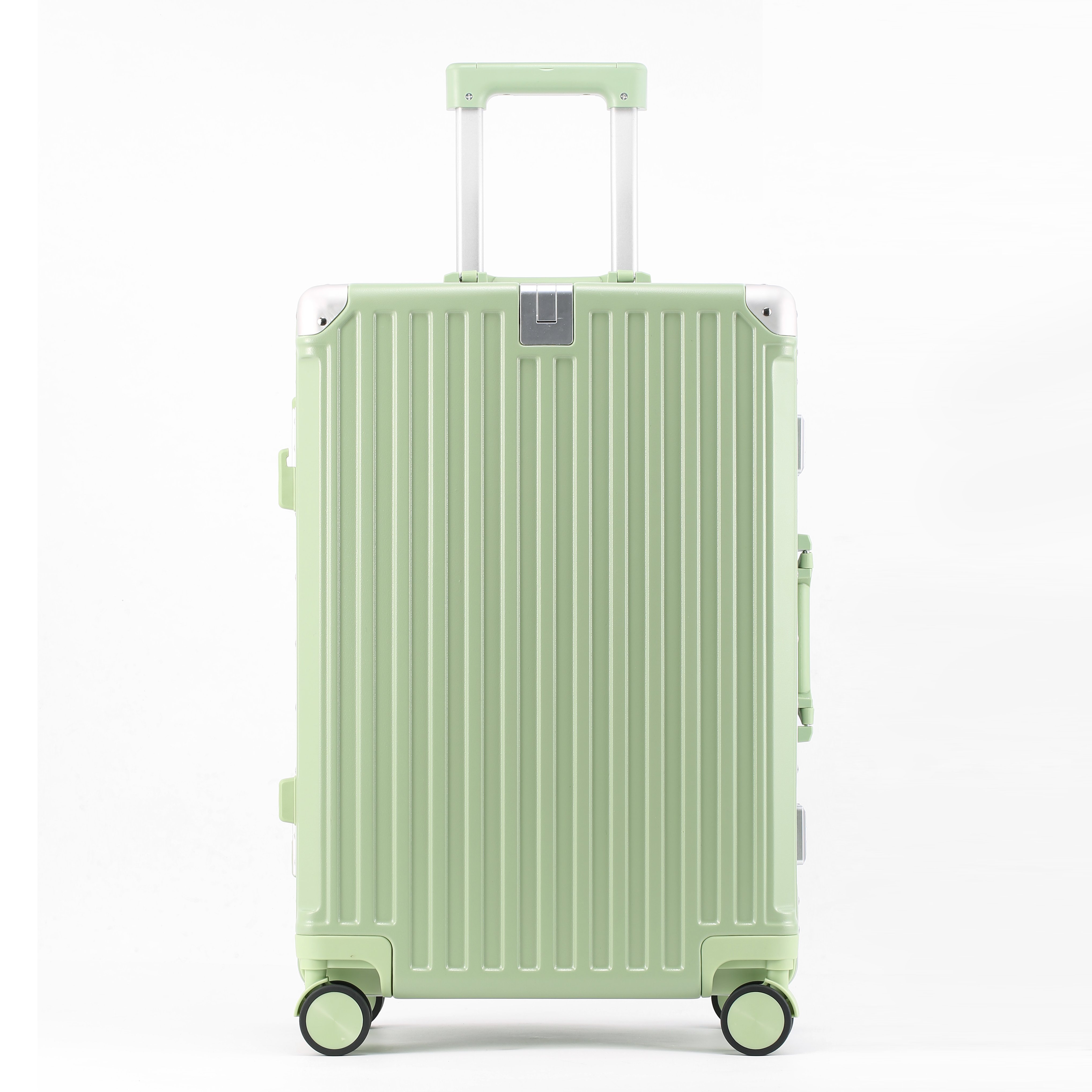 2025 Aluminum Frame PC Trolley Case | Multi-Functional Durable Travel Luggage