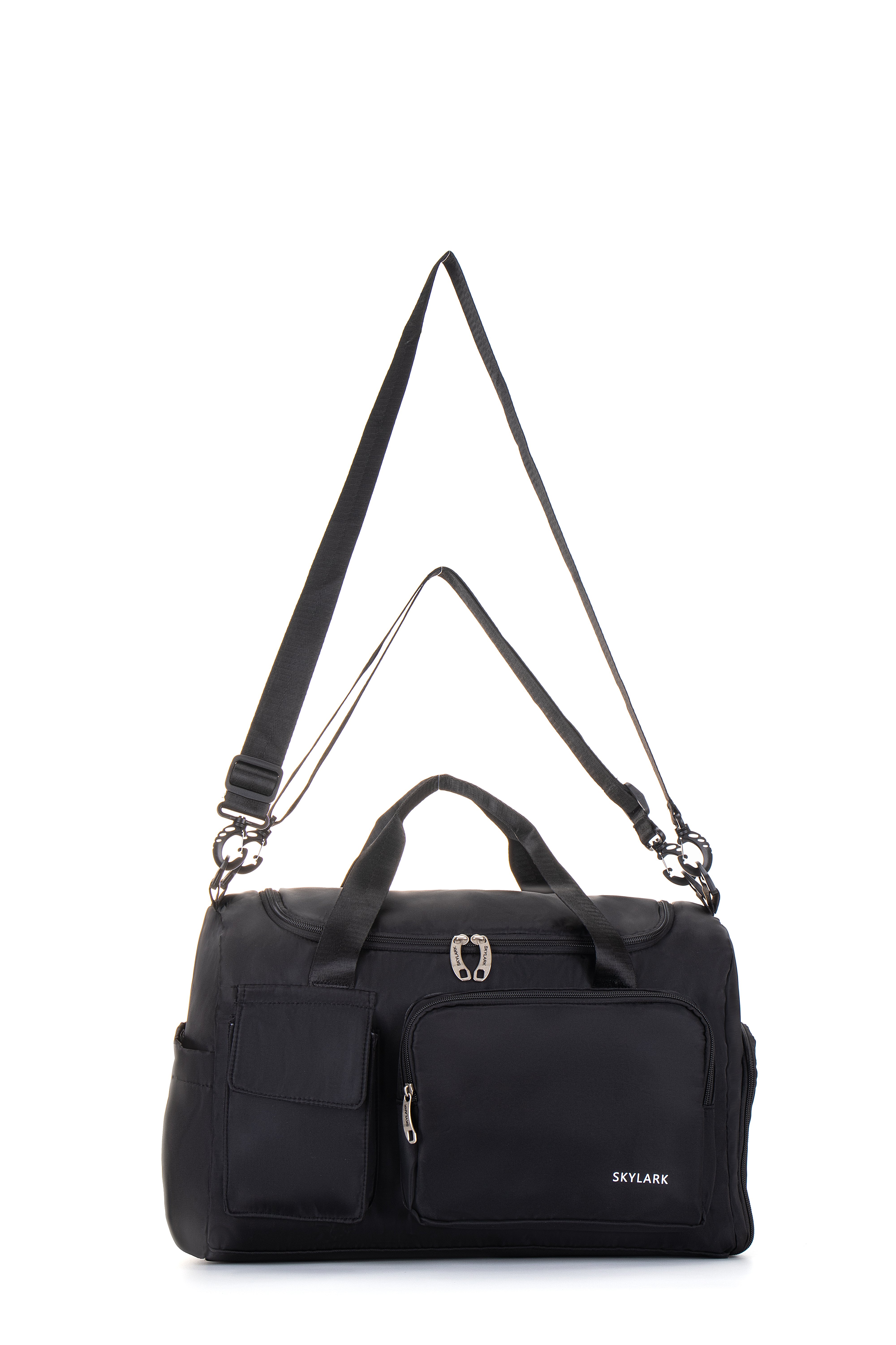 Womens Mens Sports Gym Bag Duffle Bag with Shoes Compartment, Weekend Travel Bag Overnight Bag, Water Resistant Holdall Hospital Bag for Swimming