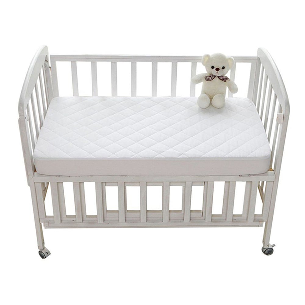 Crib Waterproof Mattress Protector - Bamboo Terry Quilted