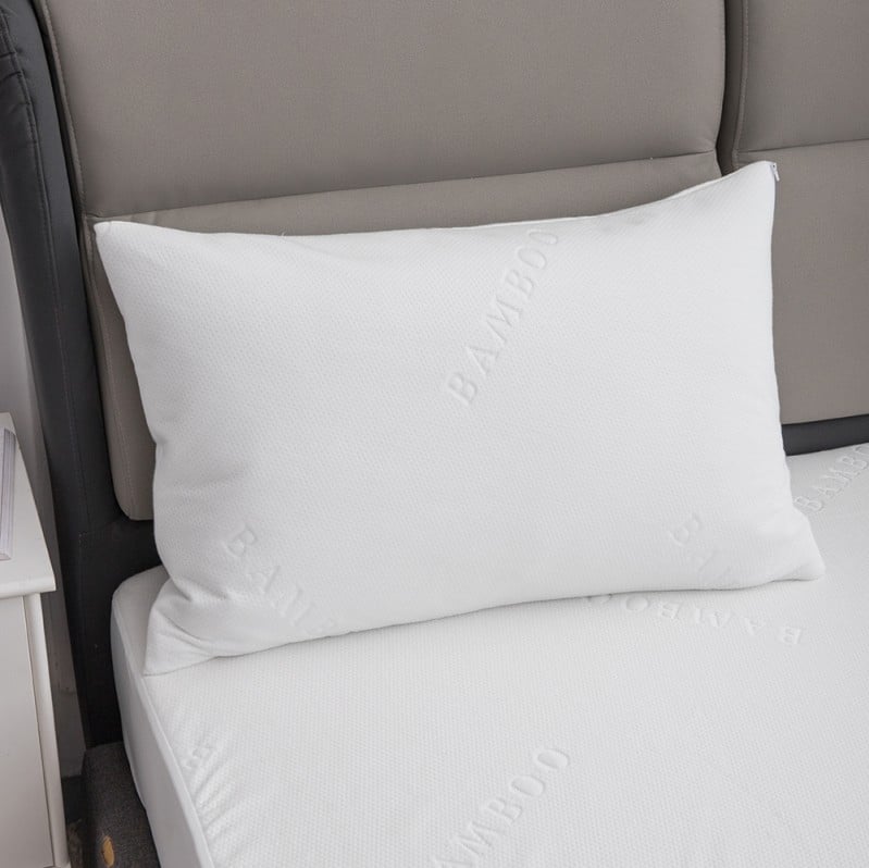 Bamboo Jacquard Waterproof Pillow Protector