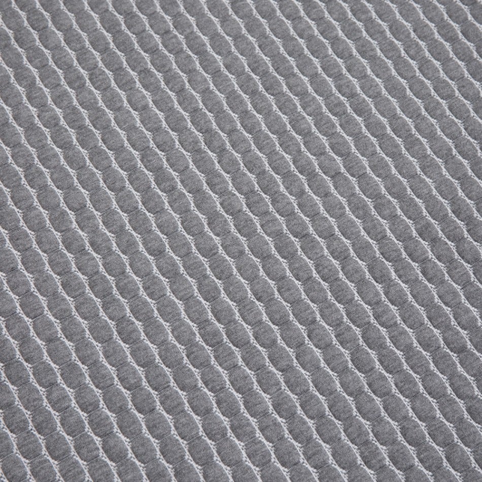 Charcoal Jacquard Fabric