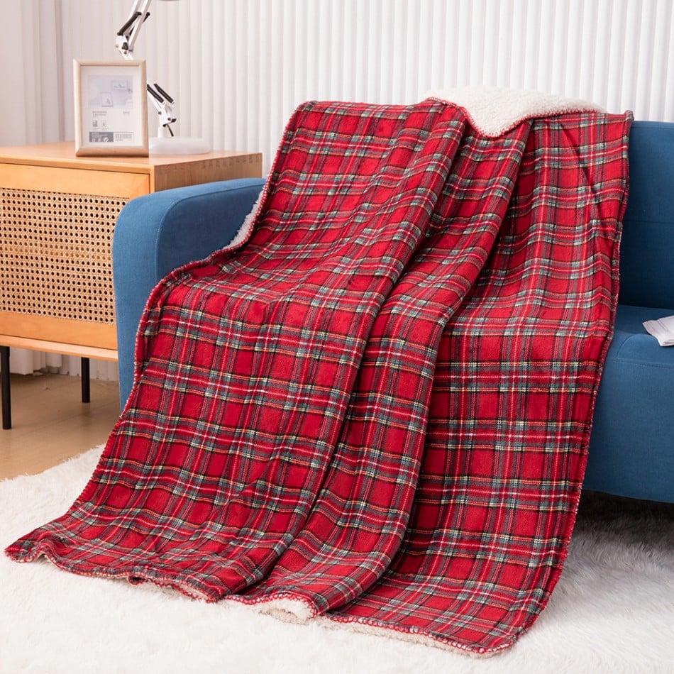 Blanket-Printed Fleece