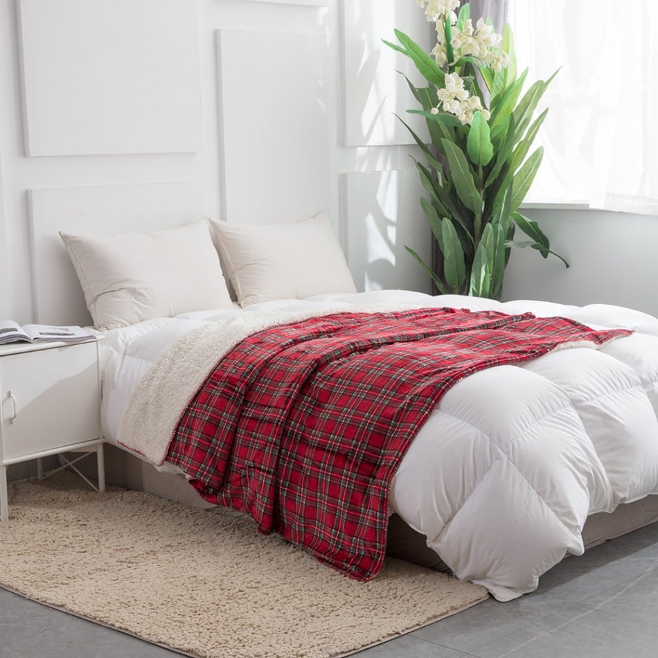 Blanket-Printed Fleece