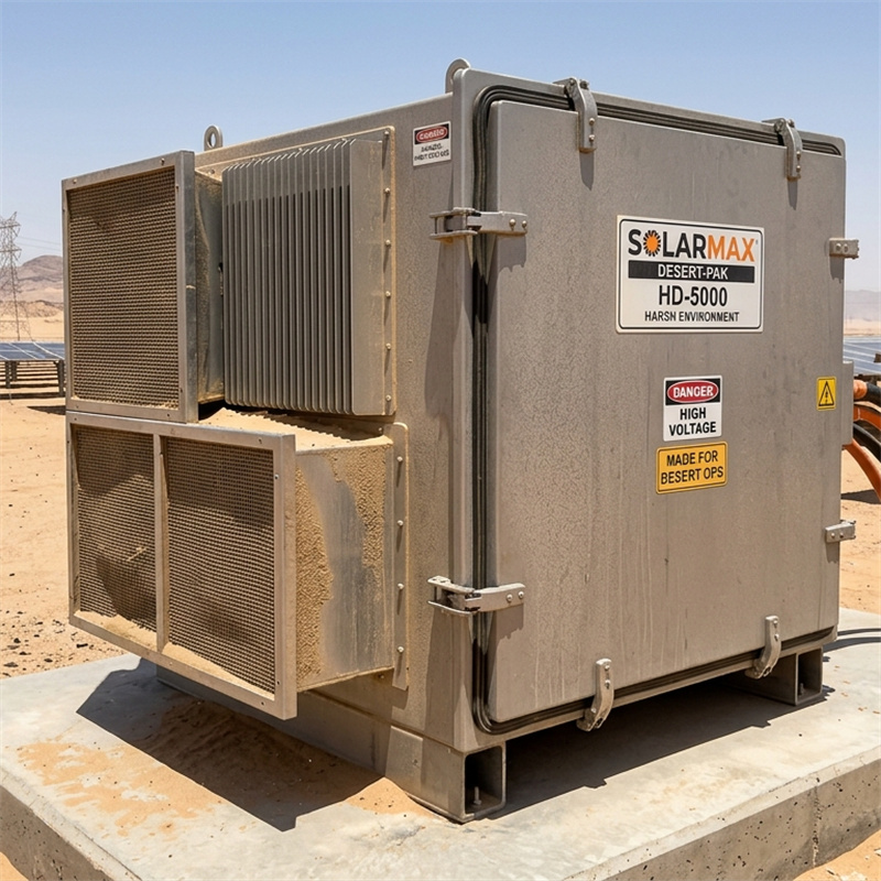 The impact of Middle Eastern 'Sand-Storm' environments on Inverter Air-Filter and sealing maintenance.