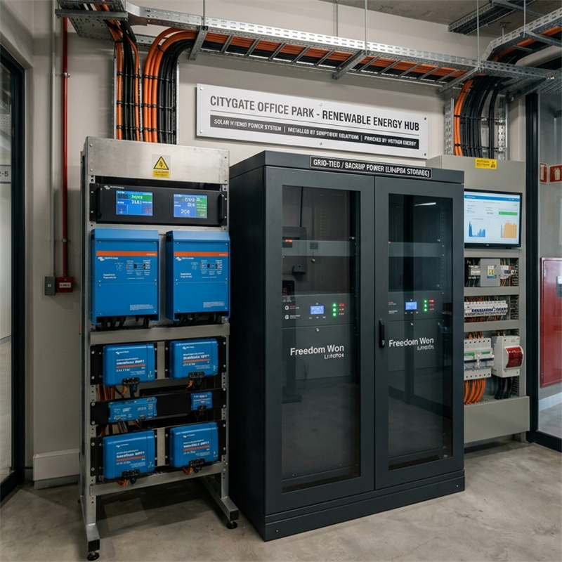 Why is South Africa NRS 097-2-1 certification mandatory for commercial solar backup projects?