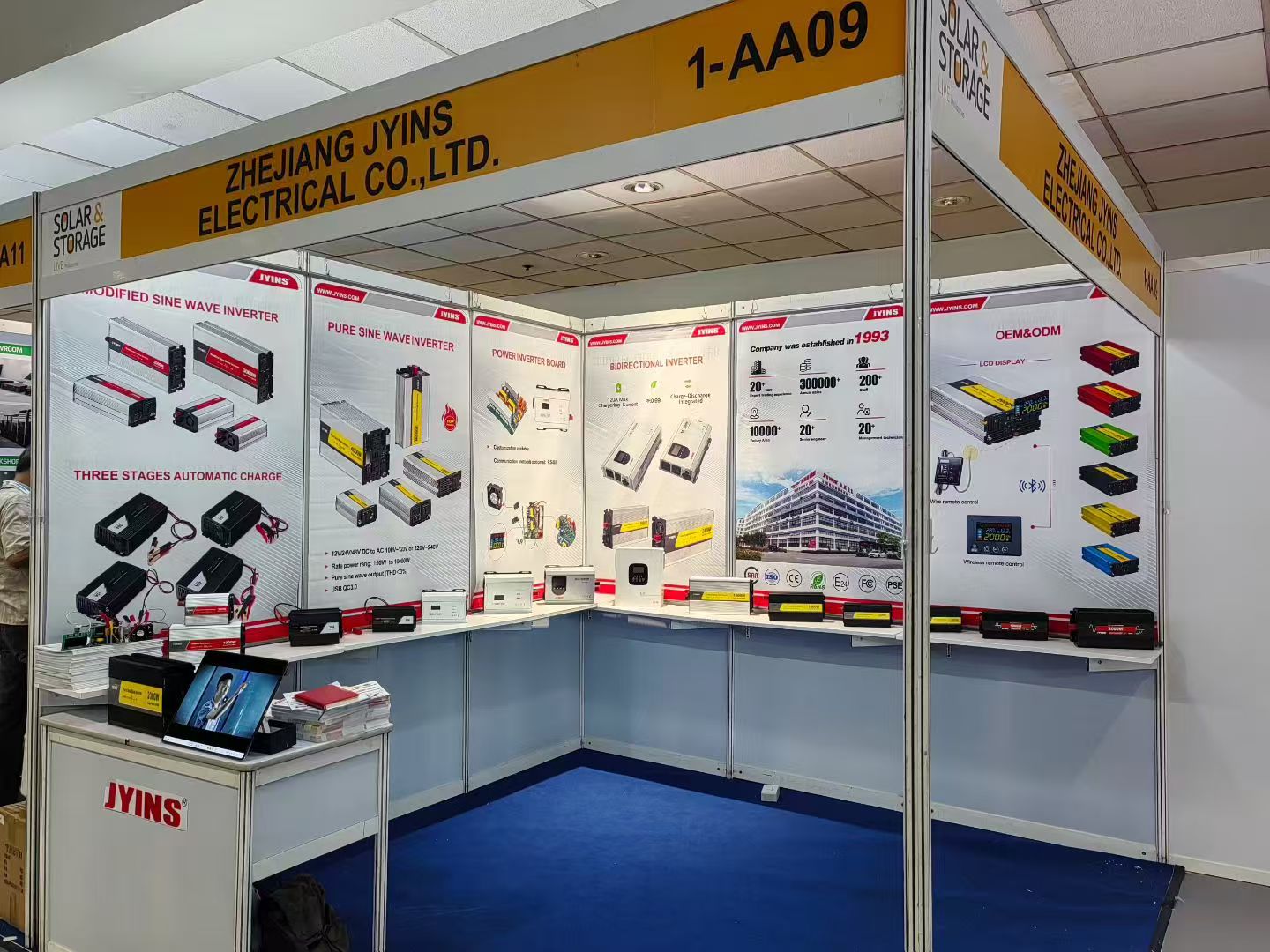 JYINS Shines at Solar & Storage Live Philippines 2026: Showcasing Advanced Inverters and Energy Storage Systems