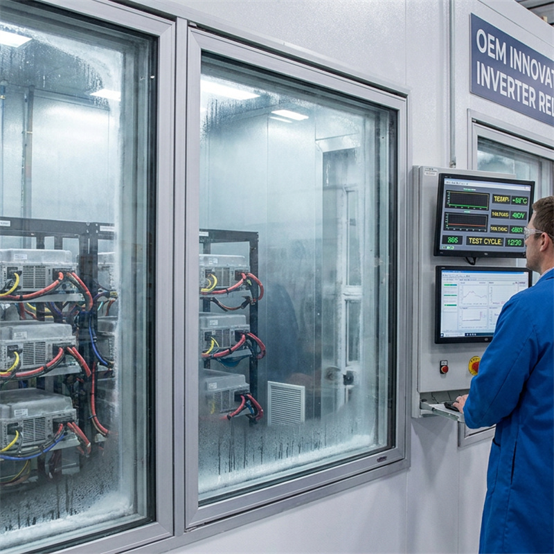 How to conduct a 'Stress Test' on sample inverters before placing high-volume OEM orders?