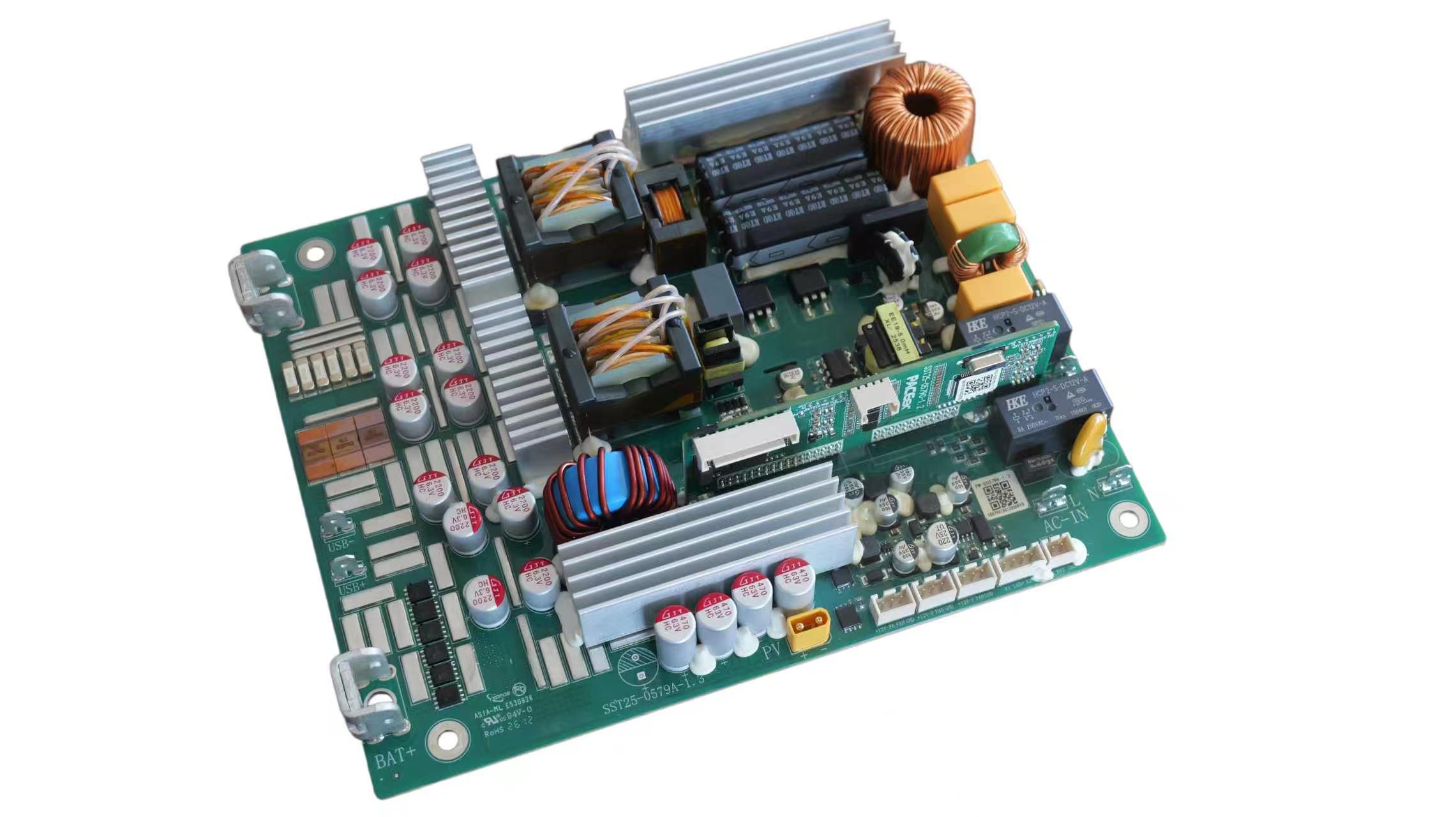 
300W  500W Bidirectional Bare Board Inverter with PV MPPT Charging 3.2V LFP Battery  For portable power station system