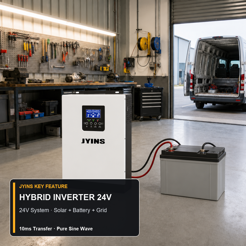 How to Troubleshoot Common Problems with 24V Hybrid Inverters?