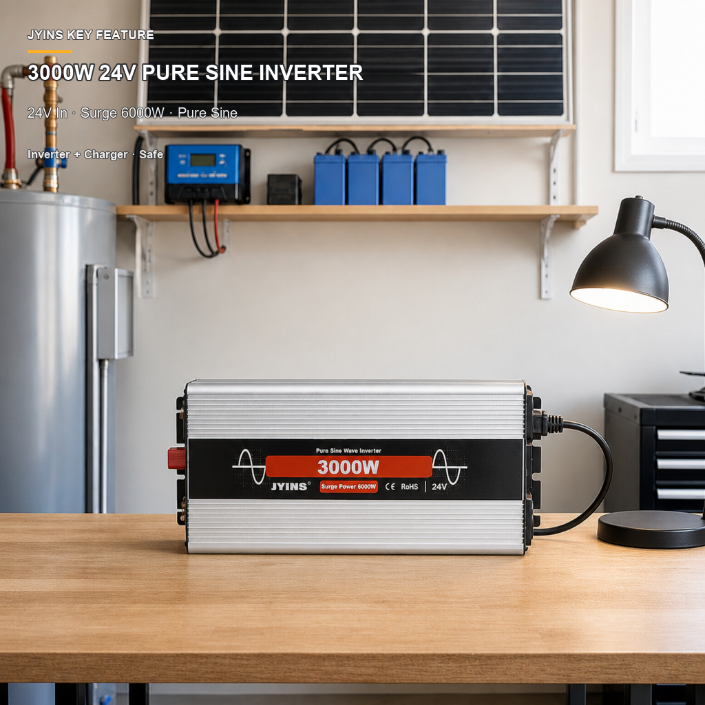 Quality Control in 24 Volt Pure Sine Wave Inverter Charger Production