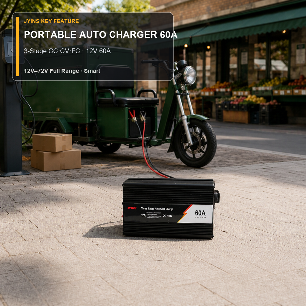 Installation Guidance for Portable Auto Battery Chargers in Projects